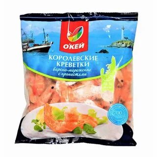 Окей креветки королевские