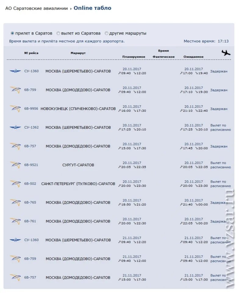 Расписание самолетов спиченково