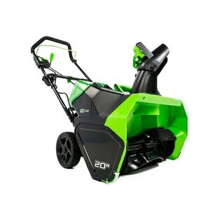 Снегоуборщик greenworks