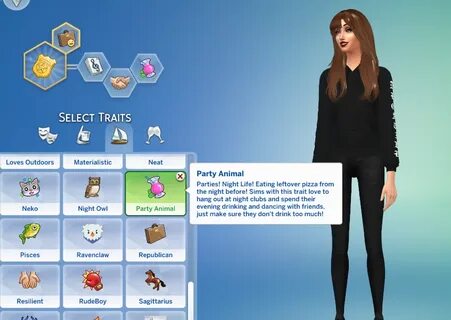 Мод more traits
