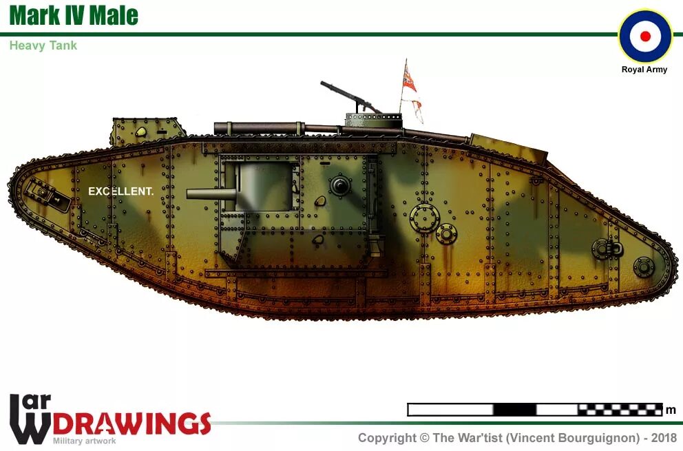 M1 mark. Танк Mark 4 чертежи.