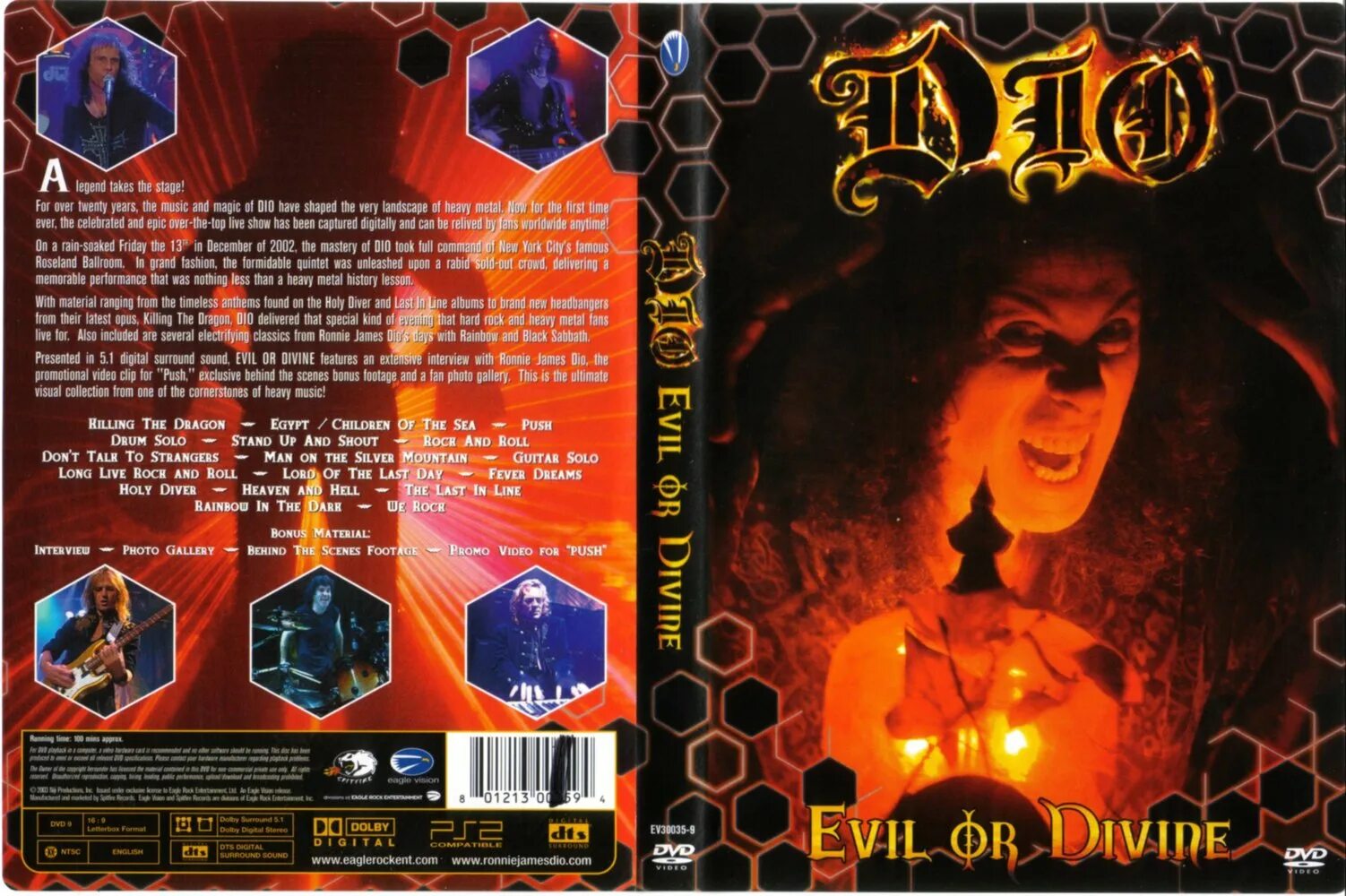 Dio / Evil or Divine: Live in New York City. Dio 2003 Evil or Divine - Live in New York City обложка. Dio Band 2002.