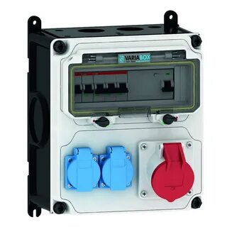 Щит с розетками ip54