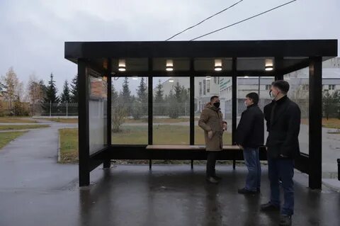 Новые остановочные павильоны
