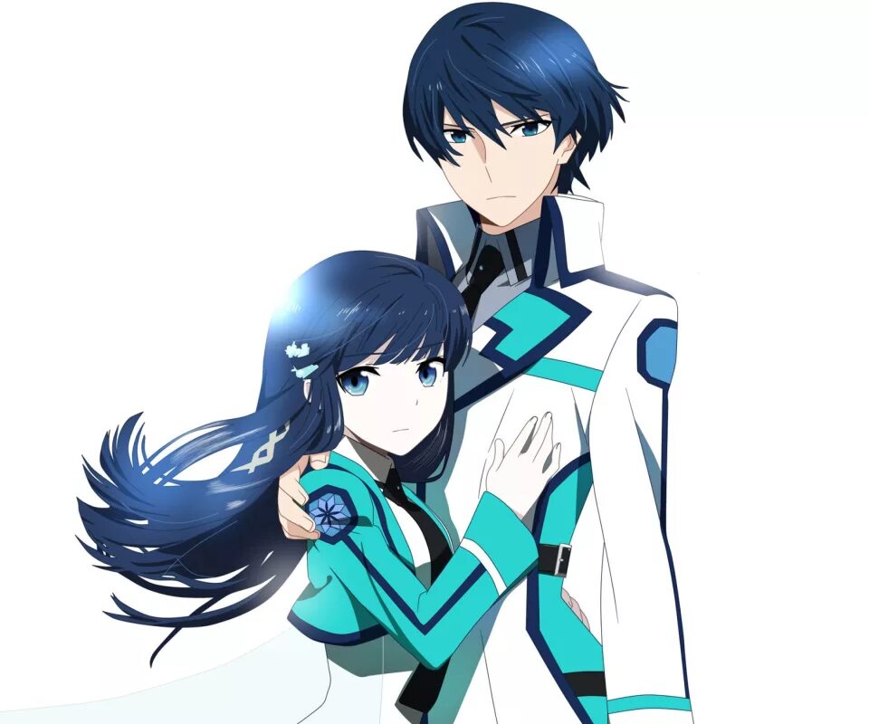 Шиба Тацуя и Миюки. Mahouka Koukou Rettousei. The irregular at magic high