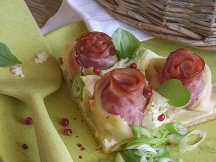 Розочка из колбасы