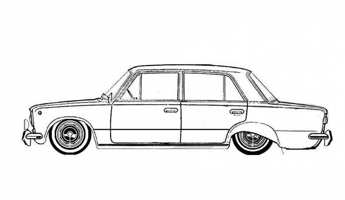 ВАЗ 2107 для рисовать сбоку. 2107 Рисунок карандашом вид спереди. ВАЗ 2106 рисунок сбоку. Семерка раскраска