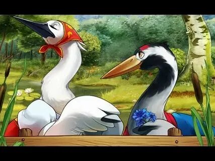 Сюжет сказки журавль и цапля