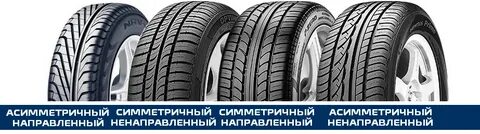 Асимметричный направленный рисунок