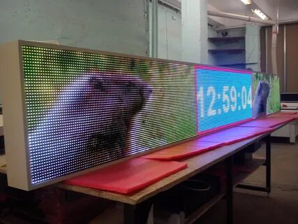 Светодиодные панели для рекламы