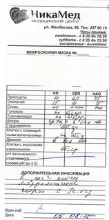 Сколько готовится анализ соскоб