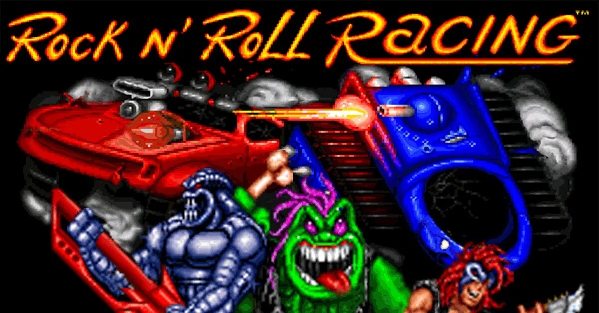 Гонки под рокенрол. Rock n Roll Racing 2 Sega. Rockin Roll Racing Sega. Rock n Roll Racing Sega обложка. Rock n' Roll Racing гба картридж.