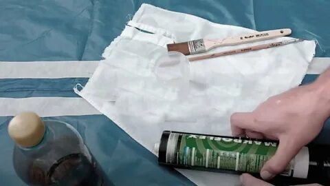 Заклеить шов матраса