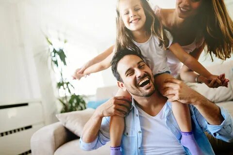 We us are a happy family