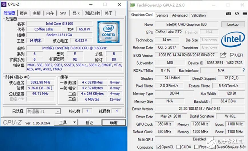 Intel graphics 630. I3 8100 CPU Z. I3 2100 CPU Z. UHD 770 GPU-Z. UHD 630 GPU-Z.