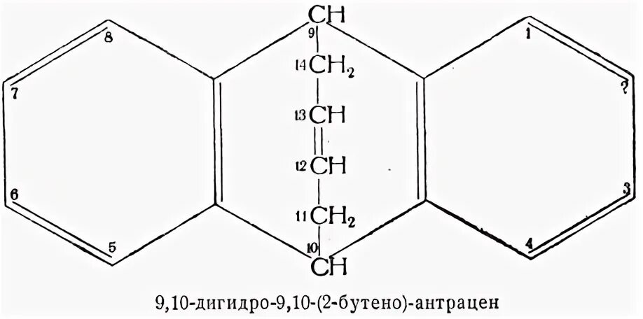 Бутаное. Строение антрацена. Хлоранизол. Схемы борьбы с Орто. Орто-Пери-конденсированная система.