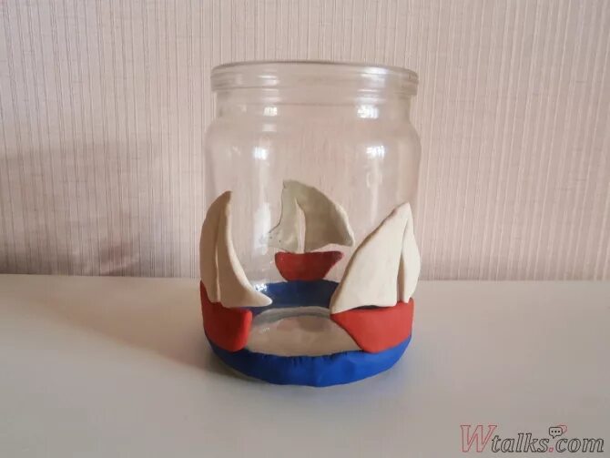 поделки из воздушного пластилина на 8 марта. стаканчики из пластилина. стакан из пластилина. лепка стаканчик с карандашами. декорирование вазы пластилином.