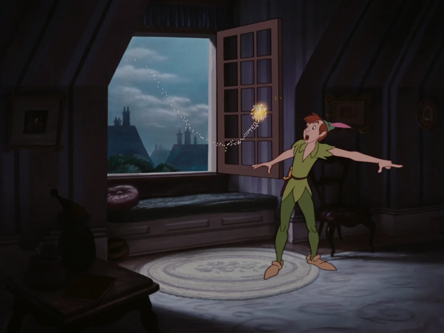 Peter Pan 1953 screencaps. Где живет пэн