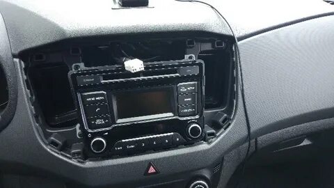 Установка магнитолы на хендай крета