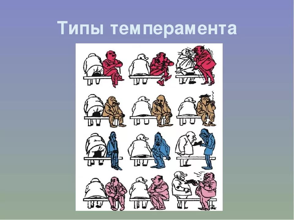 Разновидности картинка. Холерик сангвиник флегматик меланхолик. Четыре типа темперамента. Тип темперамента сангвиник. Четыре типа темперамента человека.