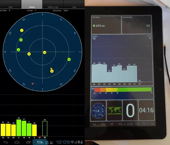 Обзор планшета с внешней GPS антенной Zenithink Z102
