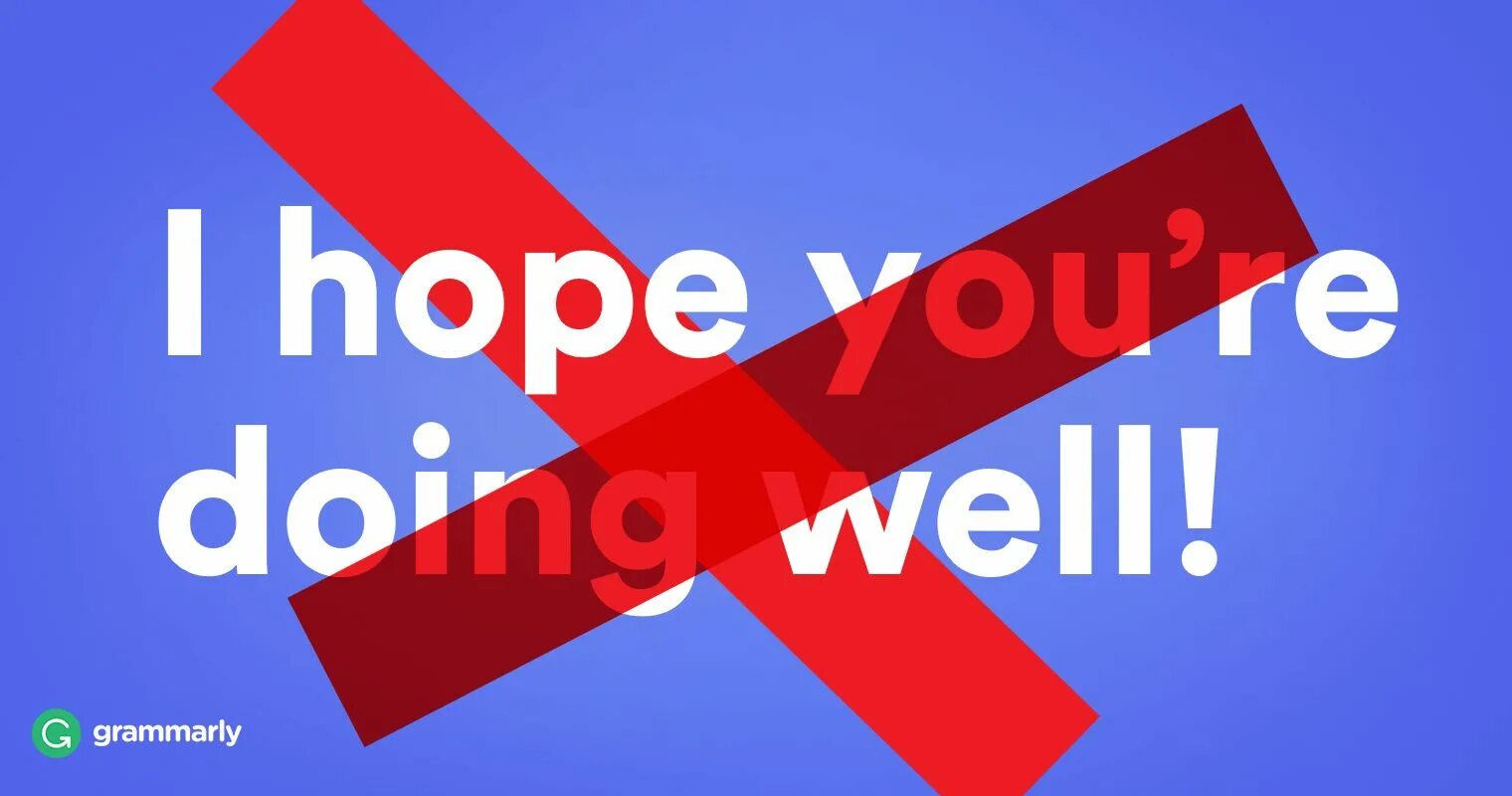 Hope you are well. Hope you are doing well. Hope you doing well. Hope you're doing well.