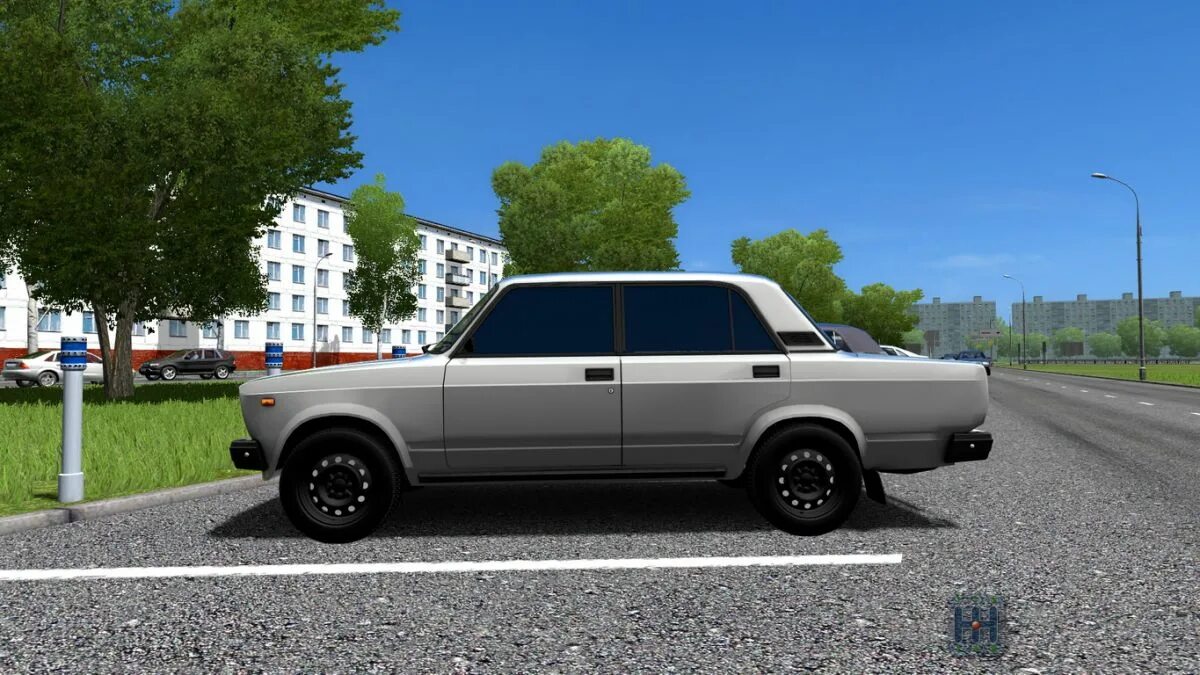 5. Gta ваз 2107. Для city. 5. Сити кар драйвинг ваз 2107.