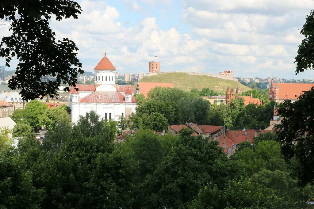 Рядом с вильнюсом. Вильнюс гора Гедимина осень. Замок Гедемина и панорама города. Башня Гедимина HD. Вильнюс проспект Гедемина фото.