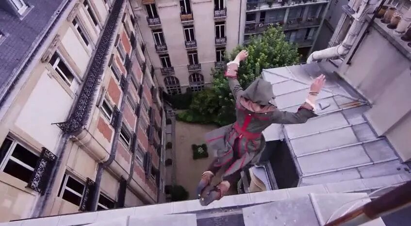 Ассасины в реальной жизни в наше время. Ассасин крид альтаир прыжок веры. Коннор кенуэй прыжок веры. Ассасин прыжок веры. Assassin's creed mirage басим.