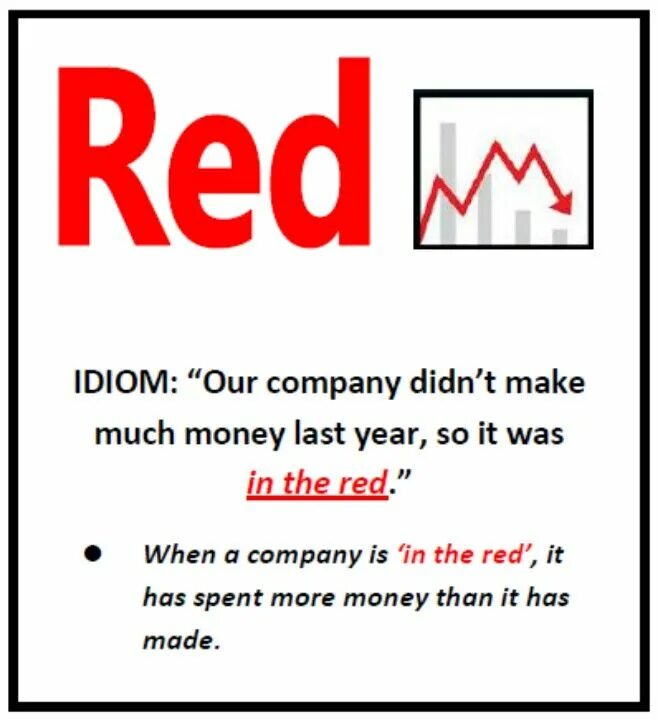Be in the red meaning. Red idioms. red идиома. in the red идиома. to be in the red идиома.