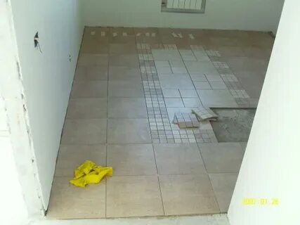 Метр квадратный плитки пол положить