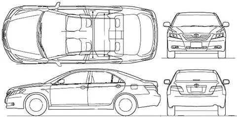 Camry схемы