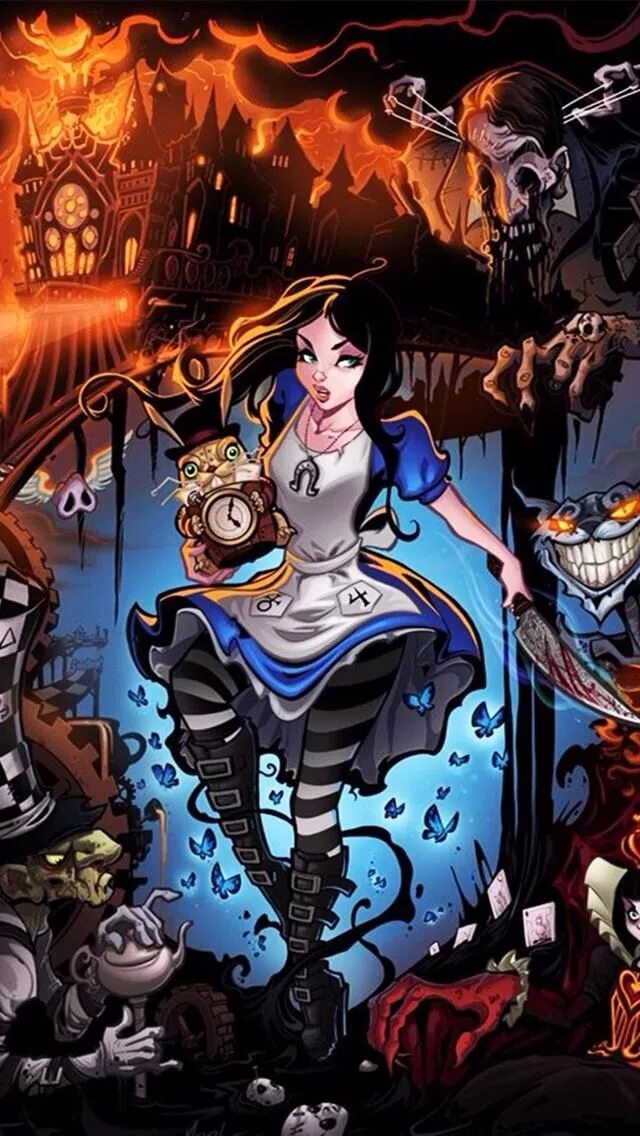 Алиса в стране кошмаров и алиса в стране чудес комиксы. Алиса в стране кошмаров чешир. Покажи злую алису. Покажи злую алису. Алиса из страны кошмаров.