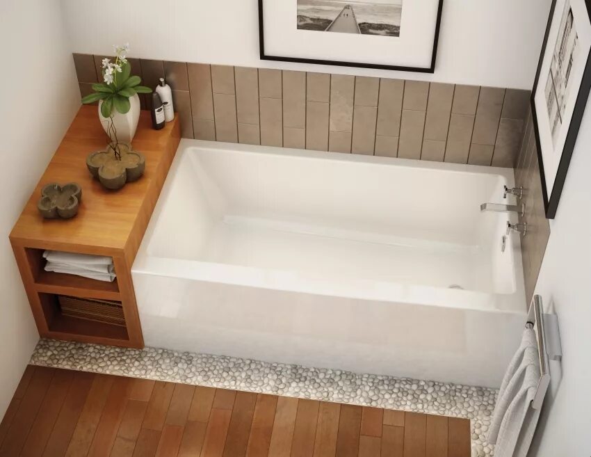 акриловая ванна ravak formy 02. руспанель экран для ванны. варианты отделки ванны с торца.