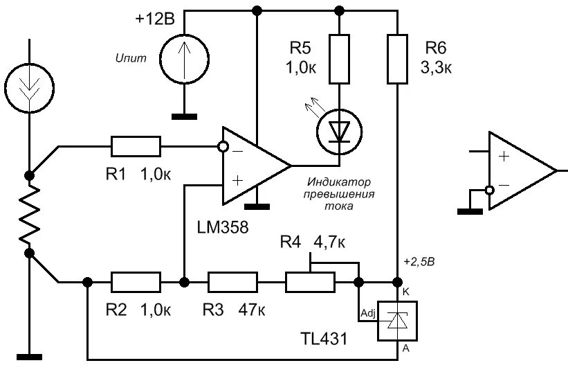 Индикатор напряжения на lm358 схема. Усилитель для шунта 75мв. Стрелочный индикатор на lm358 схема. Датчик тока на lm358.