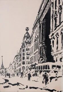 Рисунок ленинграда