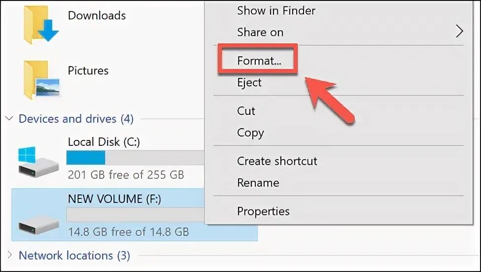 Перевести диск в ntfs. Перевести диск в ntfs