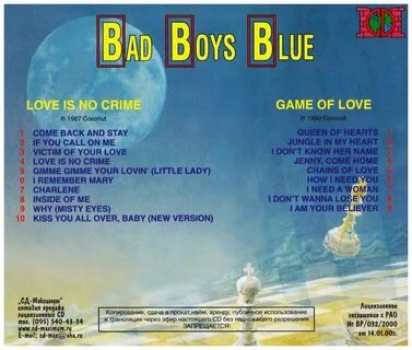 Bad boys blue love