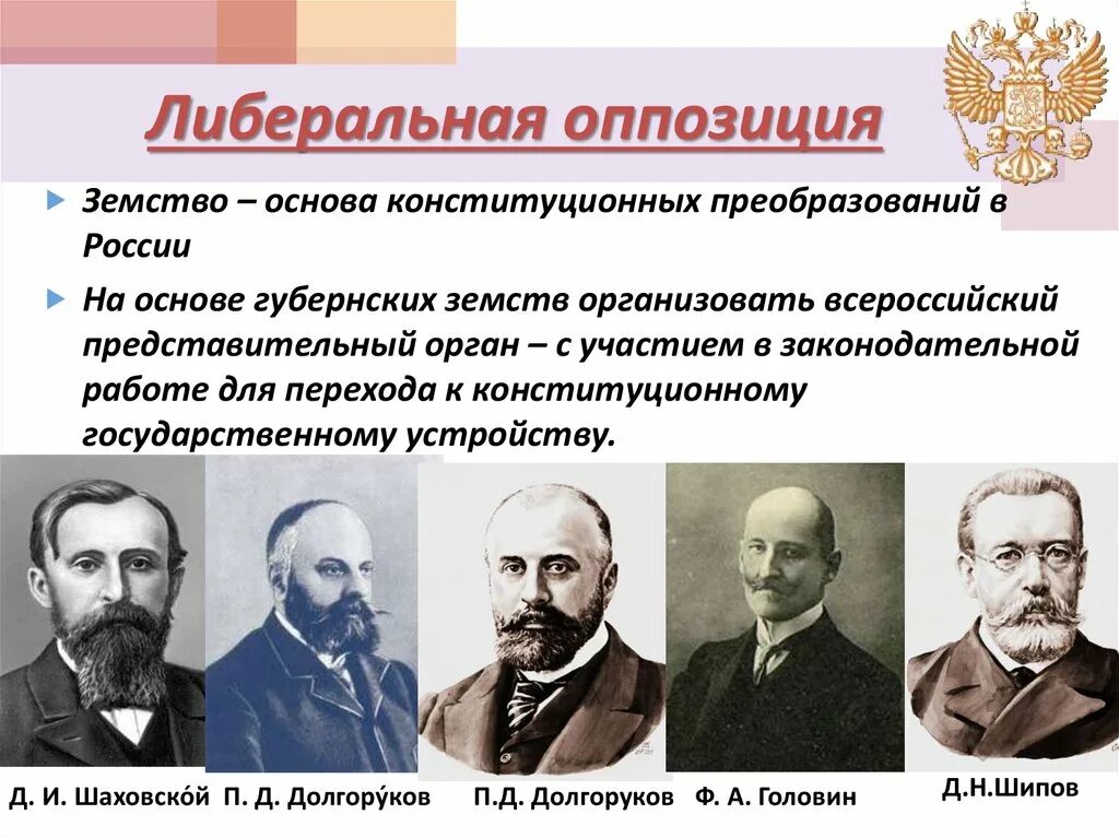 Либеральное направление партии. Представители либерального движения в России 20 века. Либералы Лидеры 20 века. Либеральная оппозиция в России в начале 20 века. Представители либерализма в России.