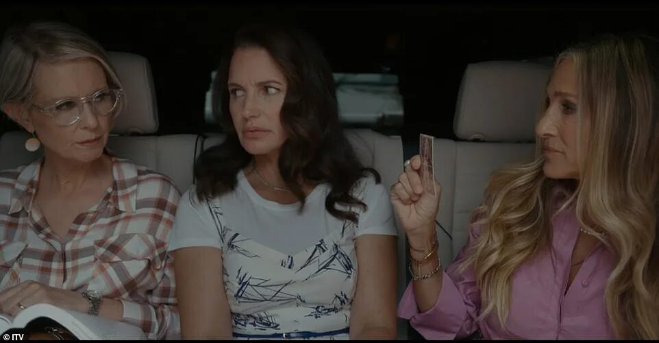And just like that 2 watch. Natasha and carrie talks in the coffeshop. is that charlotte. and just like that miranda.