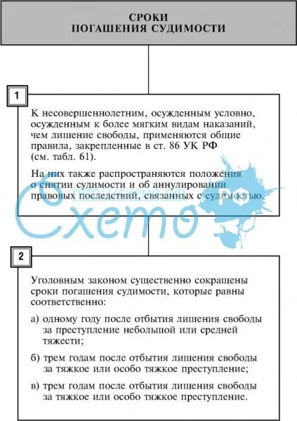 Как составить и подать ходатайство о снятии судимости Система права