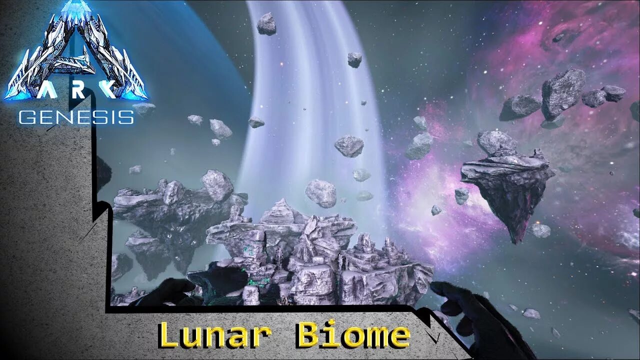 Лунный биом АРК Генезис. Lunar АРК. Биг Лунар АРК. Астроцетус в АРК. Генезис 1 туманов