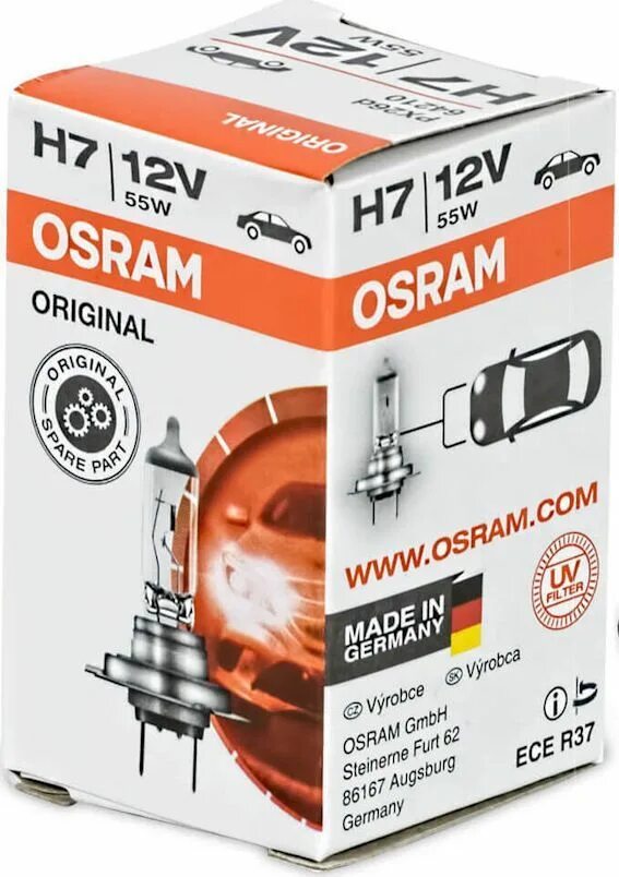 Osram 64210l. Автолампа Osram 64210 64210. Osram Original line 64210 h7 12v 55w. Osram Original h7. Osram h7 Original - 64210.