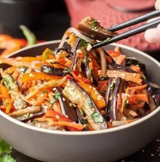 Хе из баклажан самый вкусный рецепт