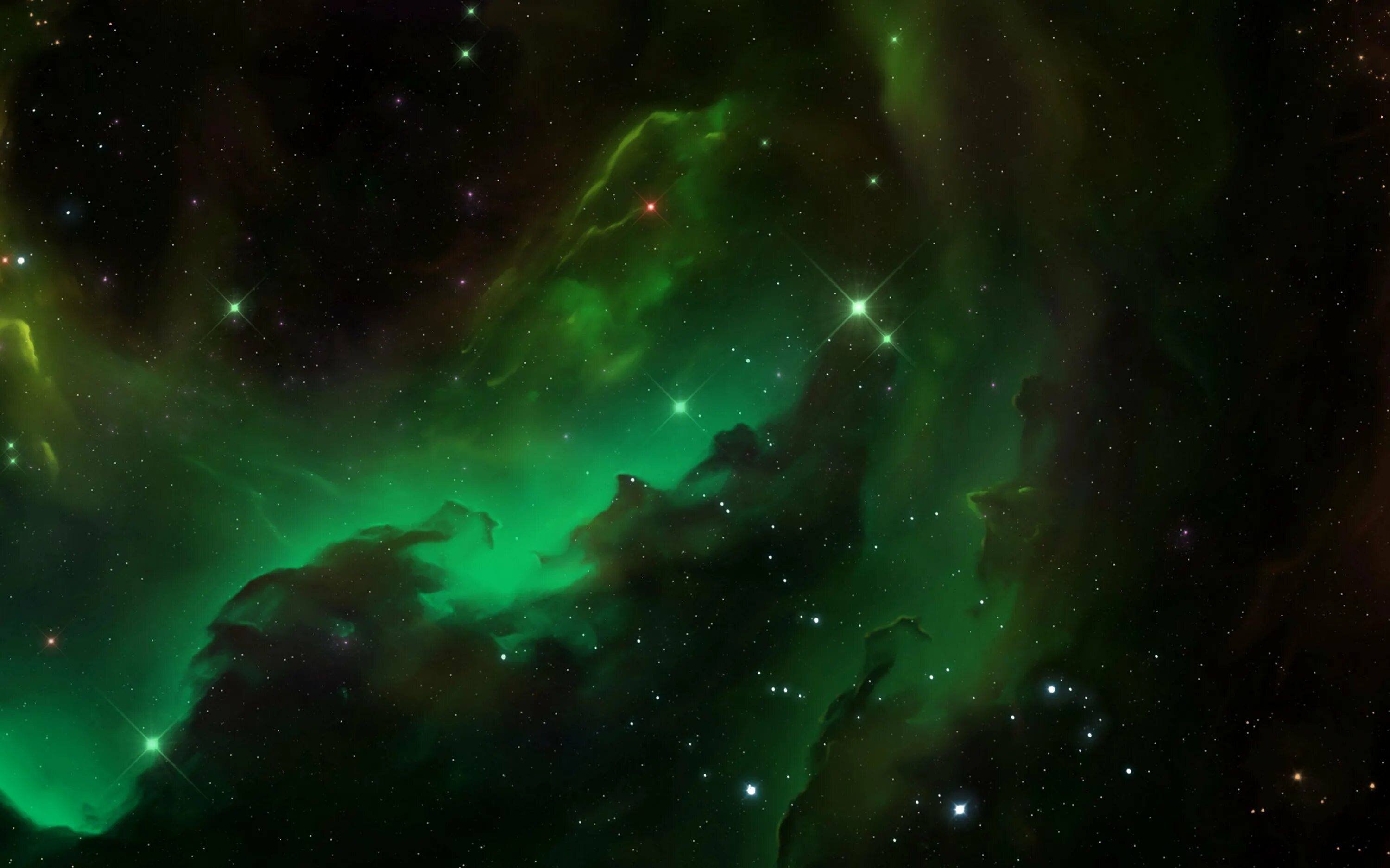Черно зеленый космос. Небула звезда. Зеленый космос. Туманности в космосе. Темный космос.