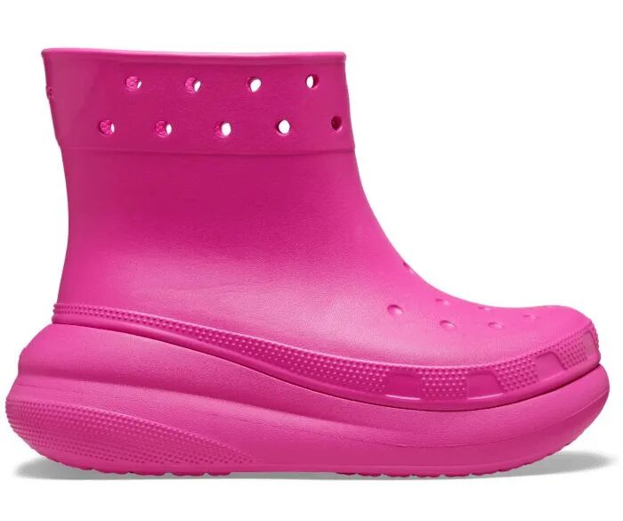 Крокс Crush. Crocs Classic Crush. Crocs Crush Boot. Сапоги Crocs фуксия. Крокс резиновые купить