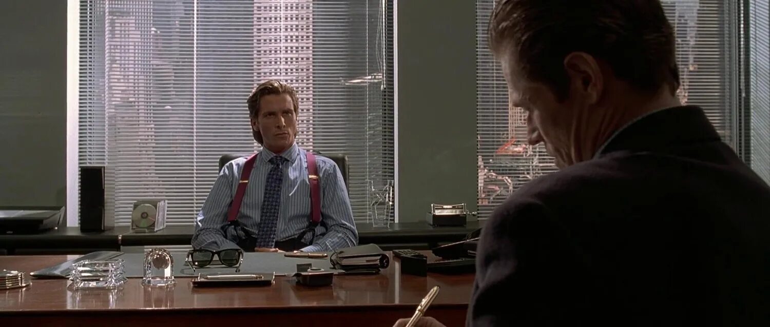 скотт монтгомери американский психопат. история американского психопата. патрик бейтман (кристиан бейл), "американский психопат", 2000. история американского психопата. патрик бейтман american psycho.