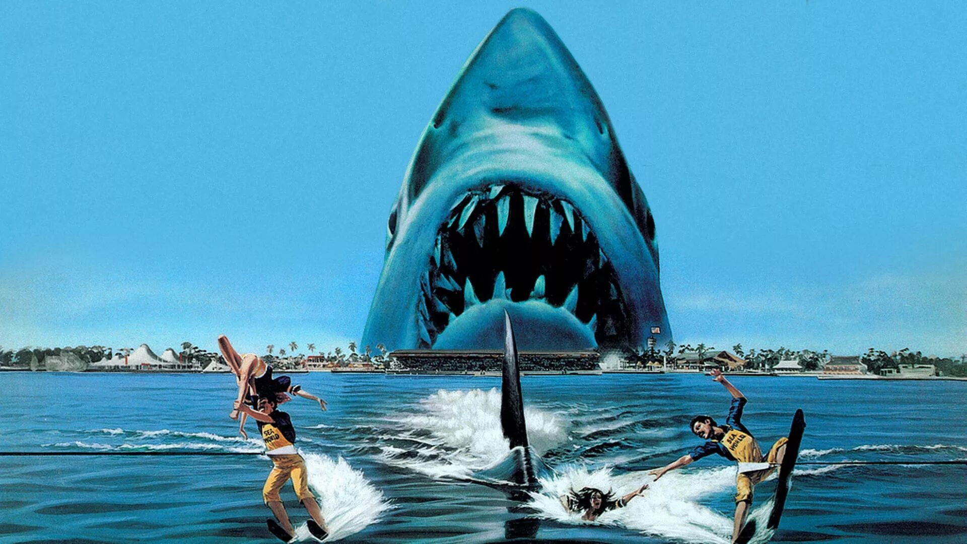 Лучшие новинки про акул. Jaws 3d 1983.