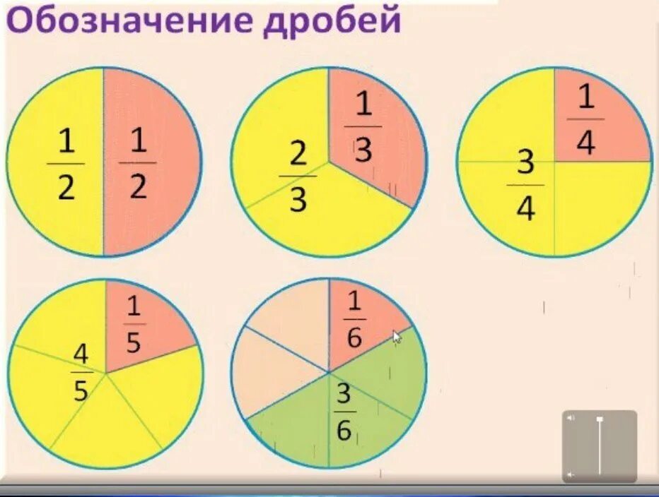 Дроби четыре пятых. Деление долей. 23 это сколько. во-2,3. дроби.