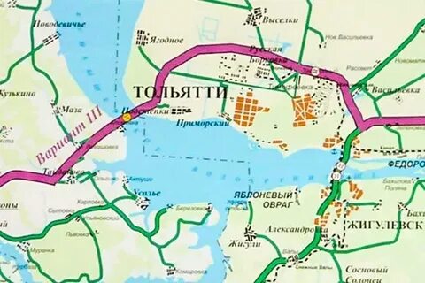 Дорога через климовку